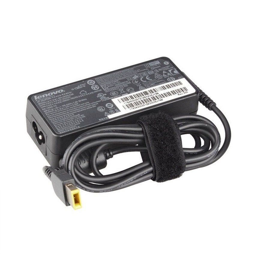 Sạc Laptop Lenovo 45W 20V – 2.25A Đầu Vuông USB 1 sac vuogn 1
