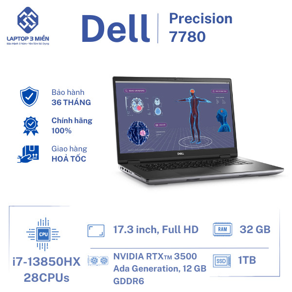 Dell Precision 7780 1 Dell precision 7780 1