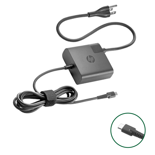 Sạc HP 65W 20V-2.55A Type C 1 sac laptop hp elitebook x360 1040 g7 45w vuong type c G10312 1684151311078