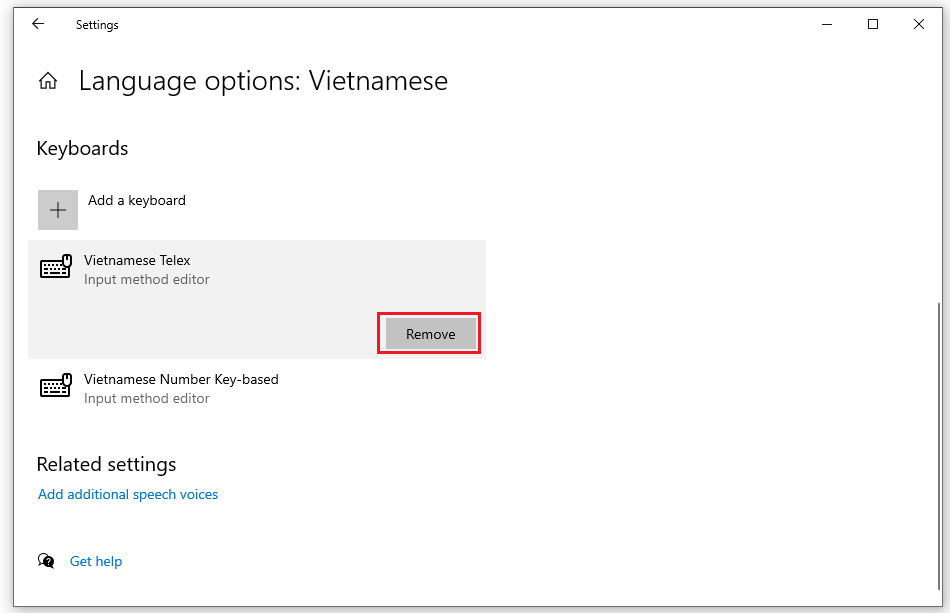 Cách cài đặt ngôn ngữ Tiếng Việt cho Windows 10 16 Cách cài đặt ngôn ngữ Tiếng Việt cho Windows 10