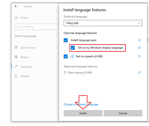 Cách cài đặt ngôn ngữ Tiếng Việt cho Windows 10 23 Cách cài đặt ngôn ngữ Tiếng Việt cho Windows 10