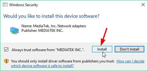 Cách cài Driver Wifi, Driver mạng Offline cho Win 10/8.1/7