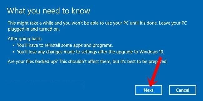 Cách hạ cấp Windows 10 xuống Win 7/8/8.1 an toàn đơn giản 7 Cách hạ cấp Windows 10 xuống Win 7/8/8.1 an toàn đơn giản